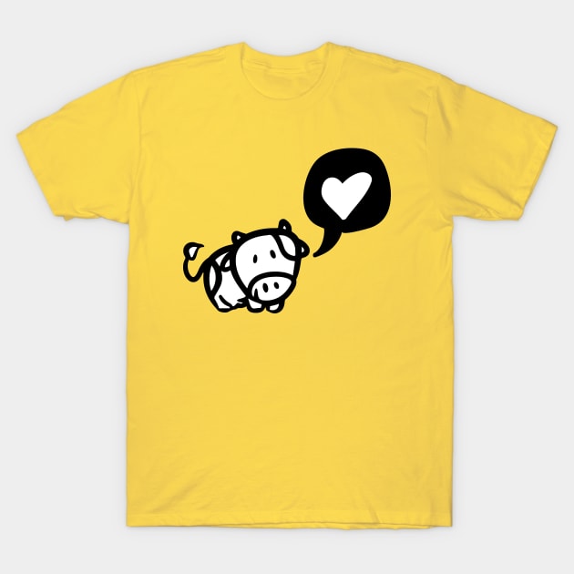 Vegan Love T-Shirt by nektarinchen